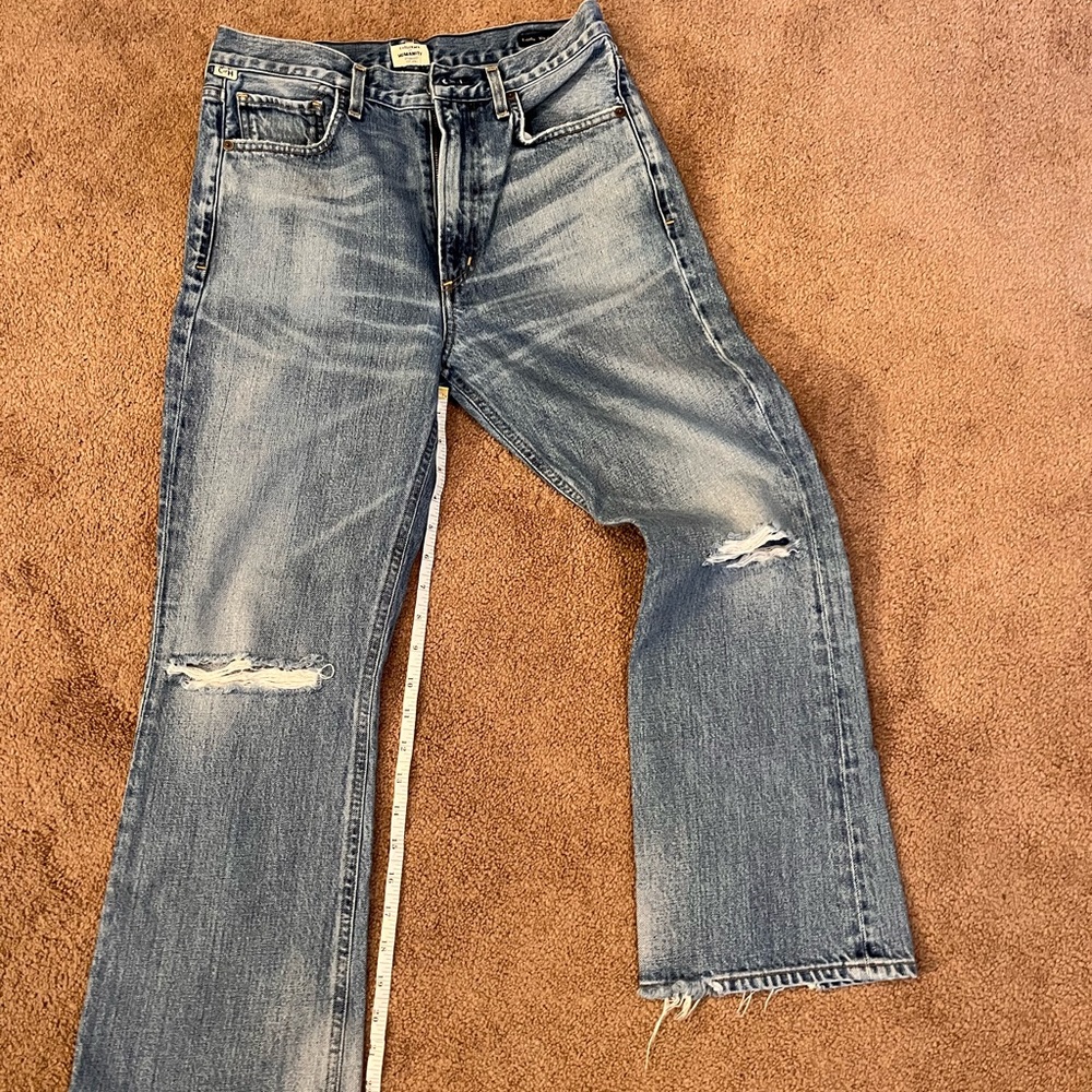 Citizens of Humanity size 27 100% cotton ankle flare